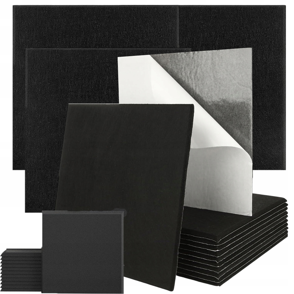 Akustické Desky 24 Ks 30X30 CM Samolepící Nrc 095 Polyester