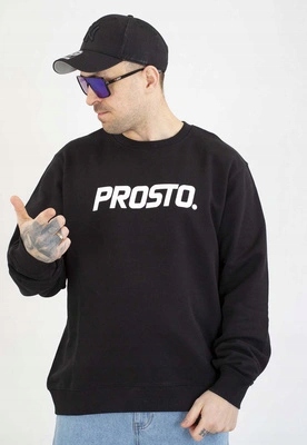 Mikina Prosto Bez Kapuce Old Logo černá