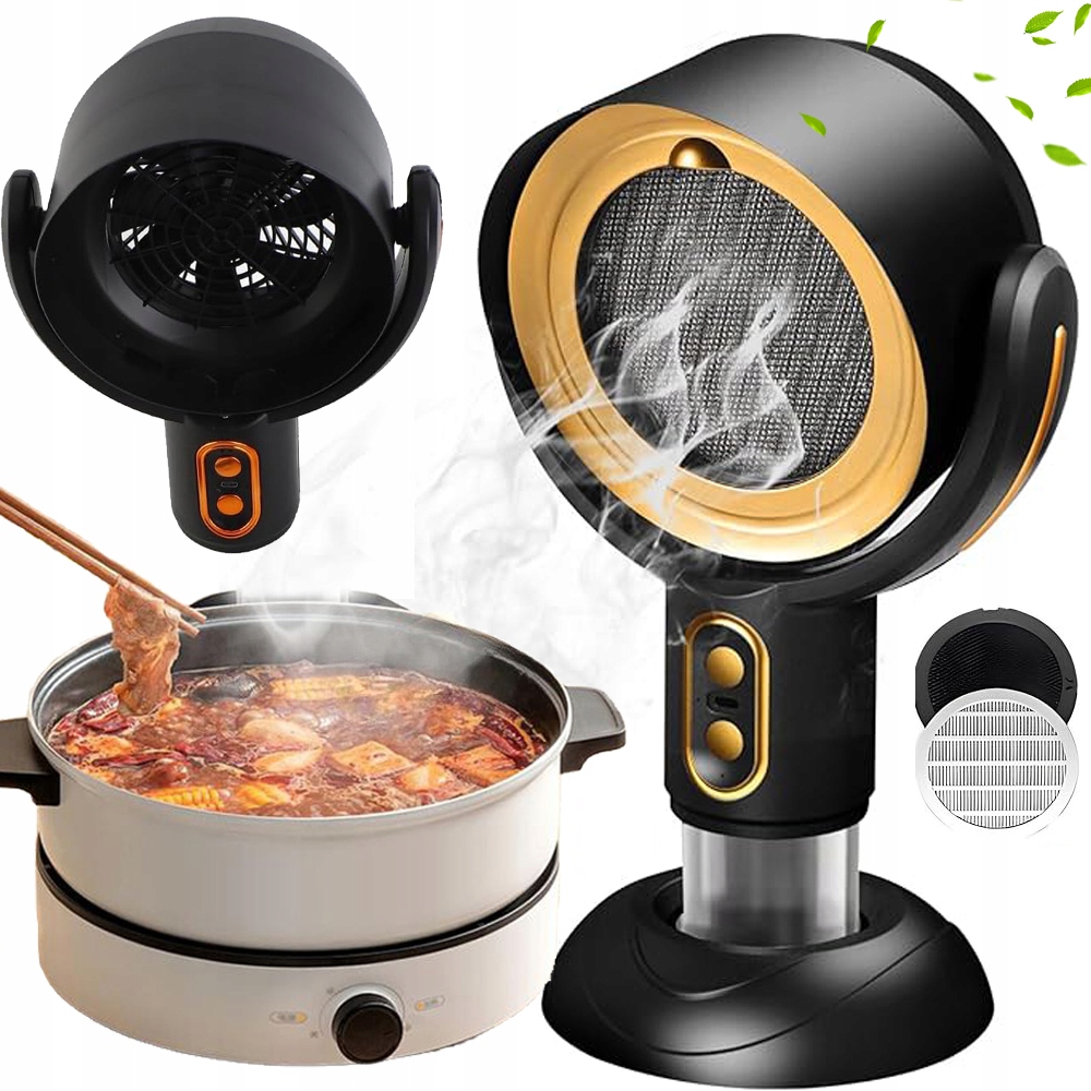 Mini Kuchyňský Odsavač Par S Nastavitelným Úhlem, Deodorizace A Sterilizace, FILTR*2 Usb