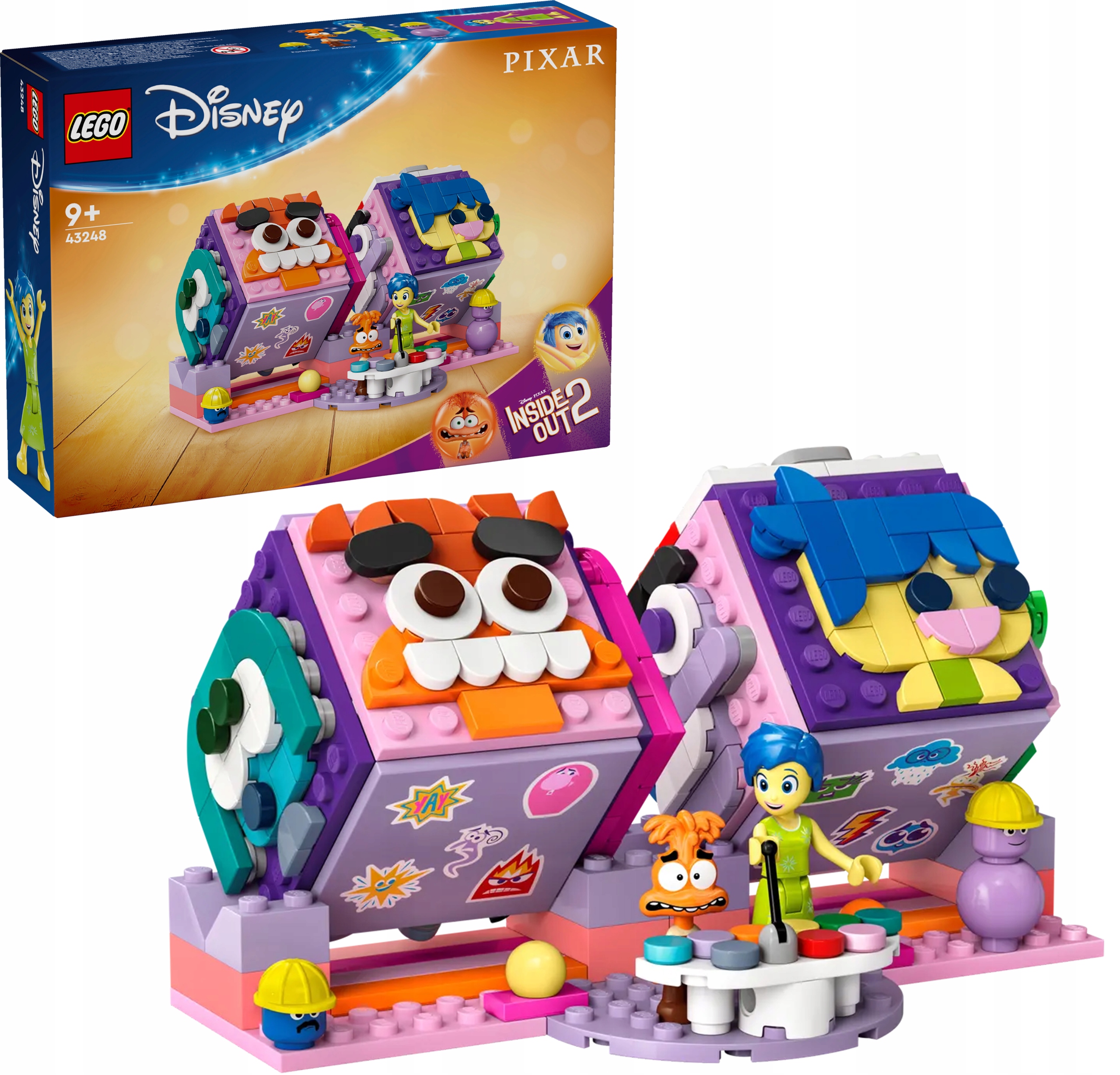 Lego Disney V hlavě se nevejdou 2 Kostky s emocemi 43248