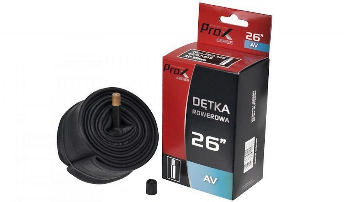

Dętka Rowerowa Prox 26x1.75-2.125 av 35mm