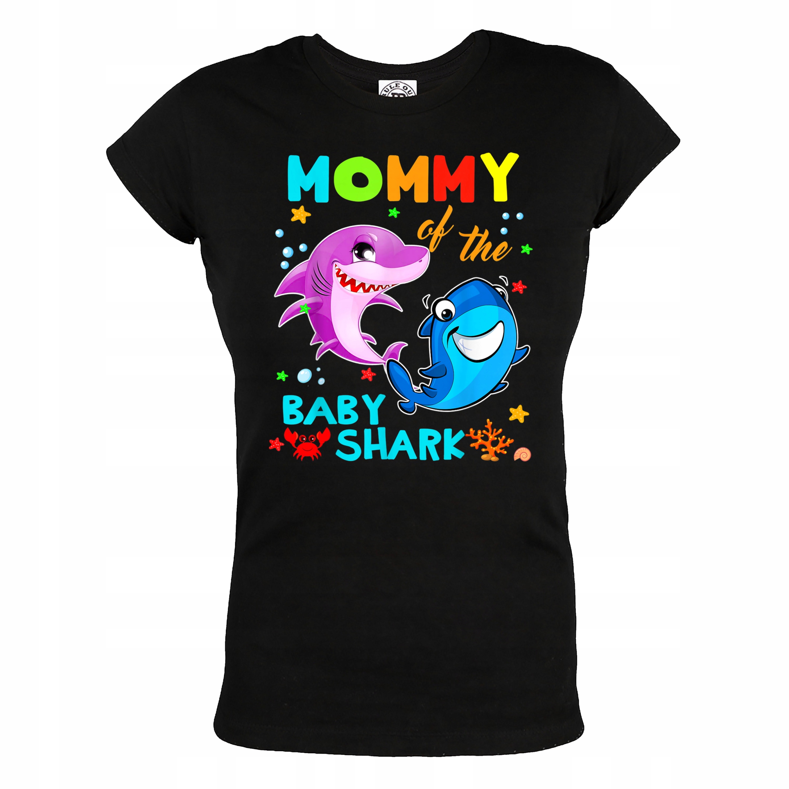 

Damska Koszulka Prezent Na Dzień Mamy Mama Shark