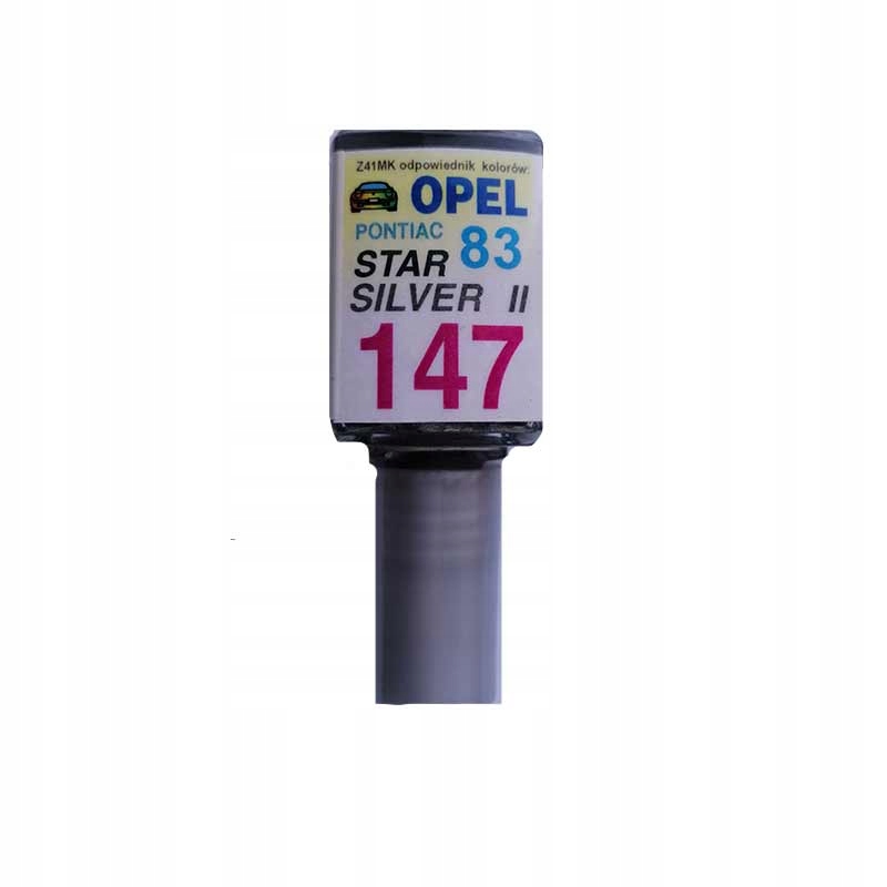 

Zaprawka lakier do rys 10ml Opel 147 StarSilver II