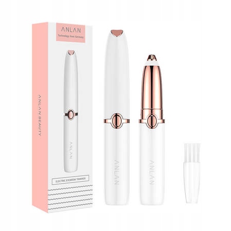 Zastřihovač obočí Anlan přesný, bílý