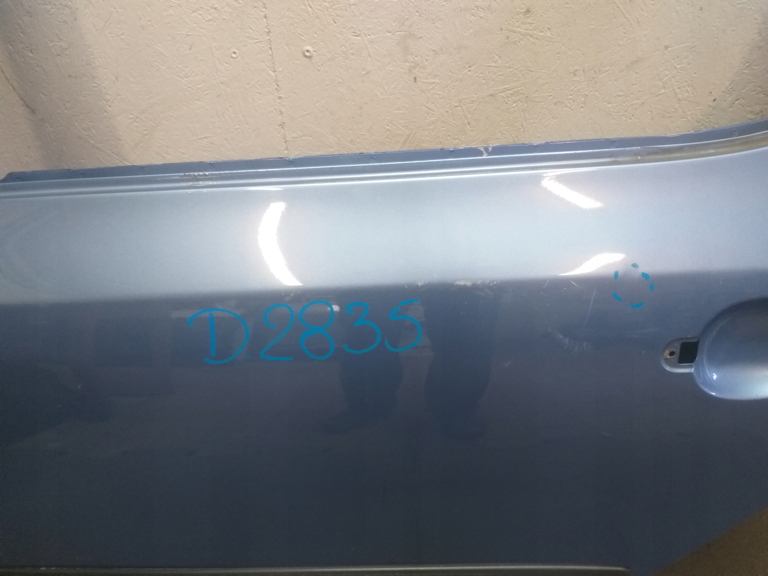 Tür heck links SKODA FABIA II 2 HB