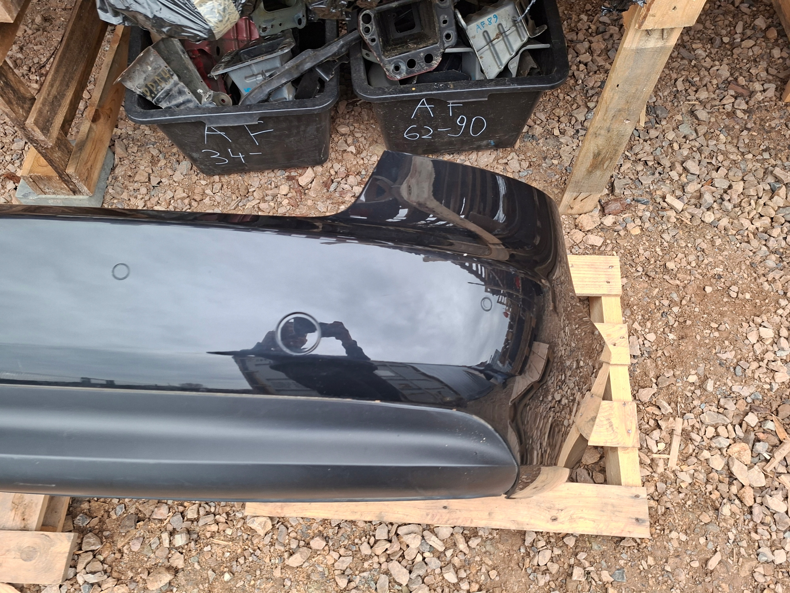 bumper rear part rear audi a5 8t coupe PDC complete