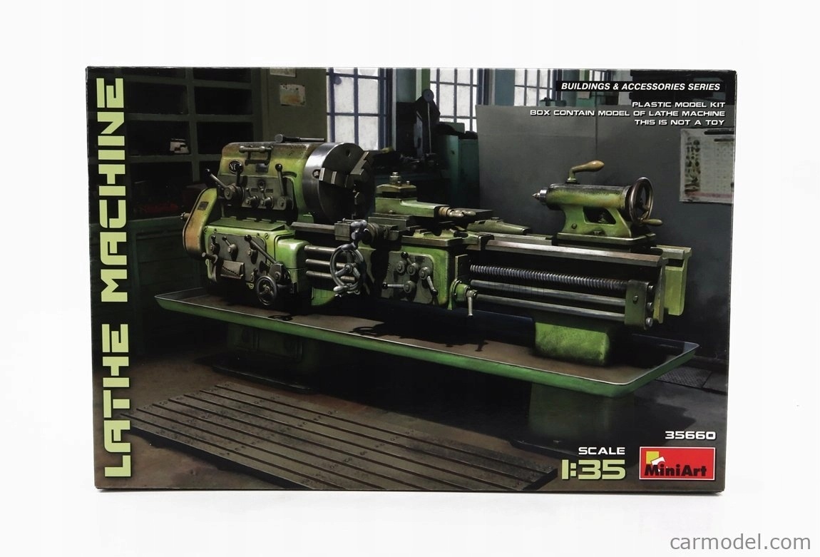 Miniart Accessories Lathe Machine 1:35