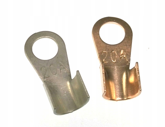 [STcs] KONOM6 Końcówka oczkowa 20A Konektor miedziany cynowany _x5szt