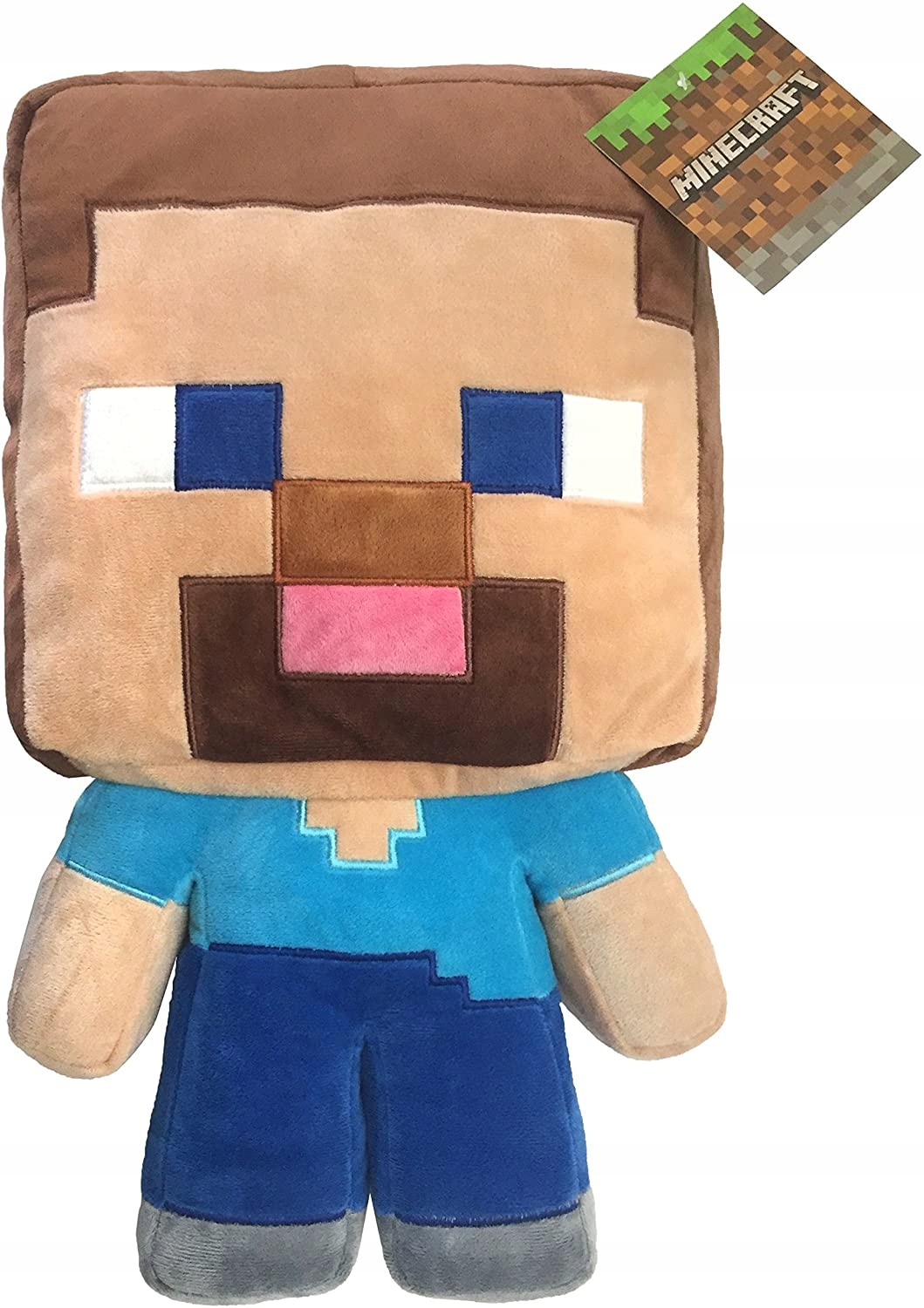 MINECRAFT STEVE PODUSZKA PLUSZAK MASKOTKA FIGURKA