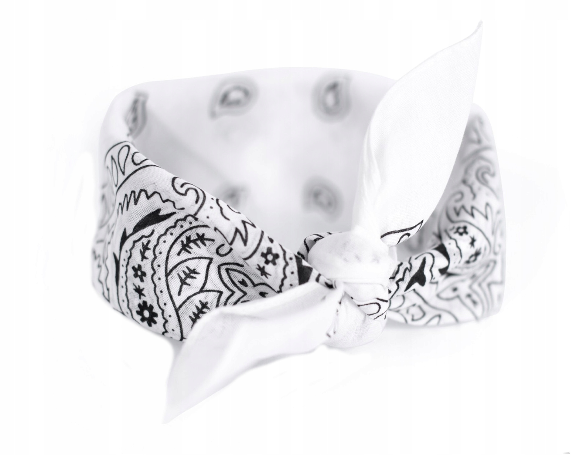 

Bandana Classic rebel Bawełna 55 x 55 Biała