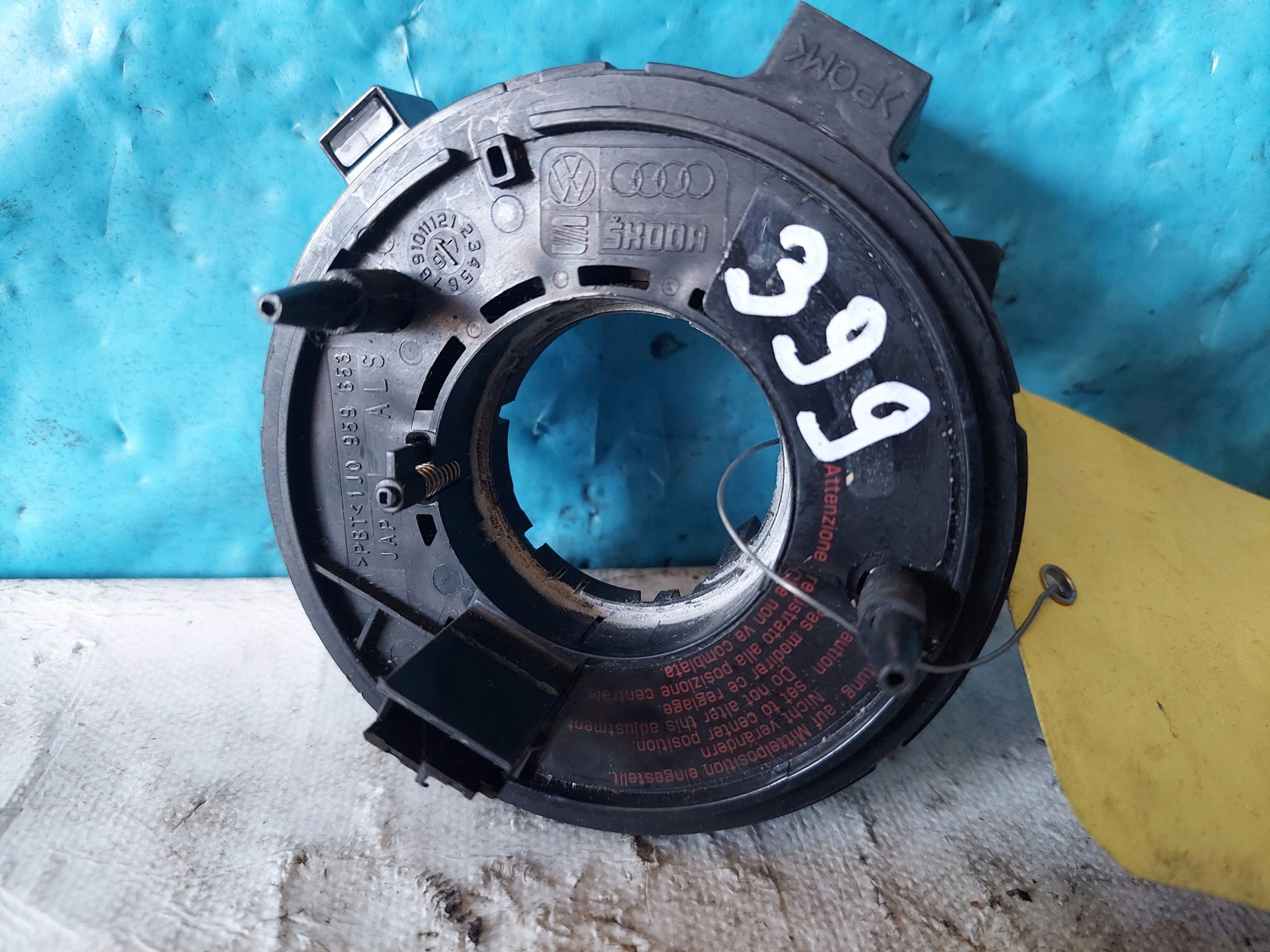 ring airbag VW GOLF IV 1J0959653