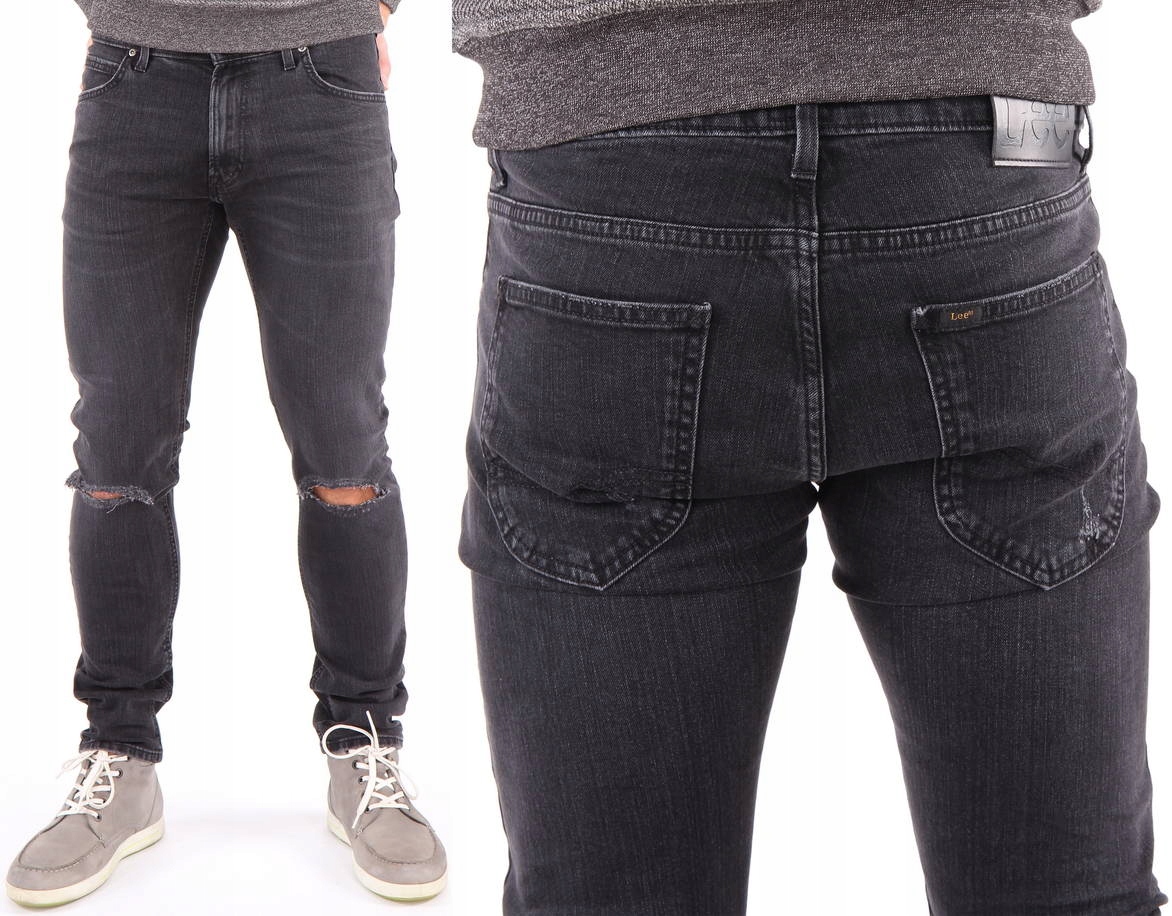 Pánské zúžené džíny Lee Luke Vintage Grey L719HBUT 29/34