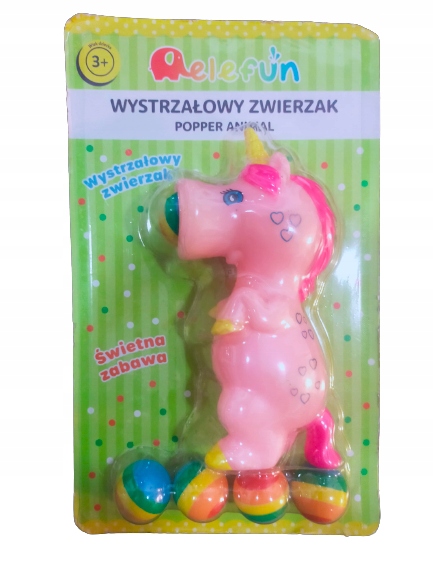 

Wystrzałowy zwierzak Jednorożec piłeczki