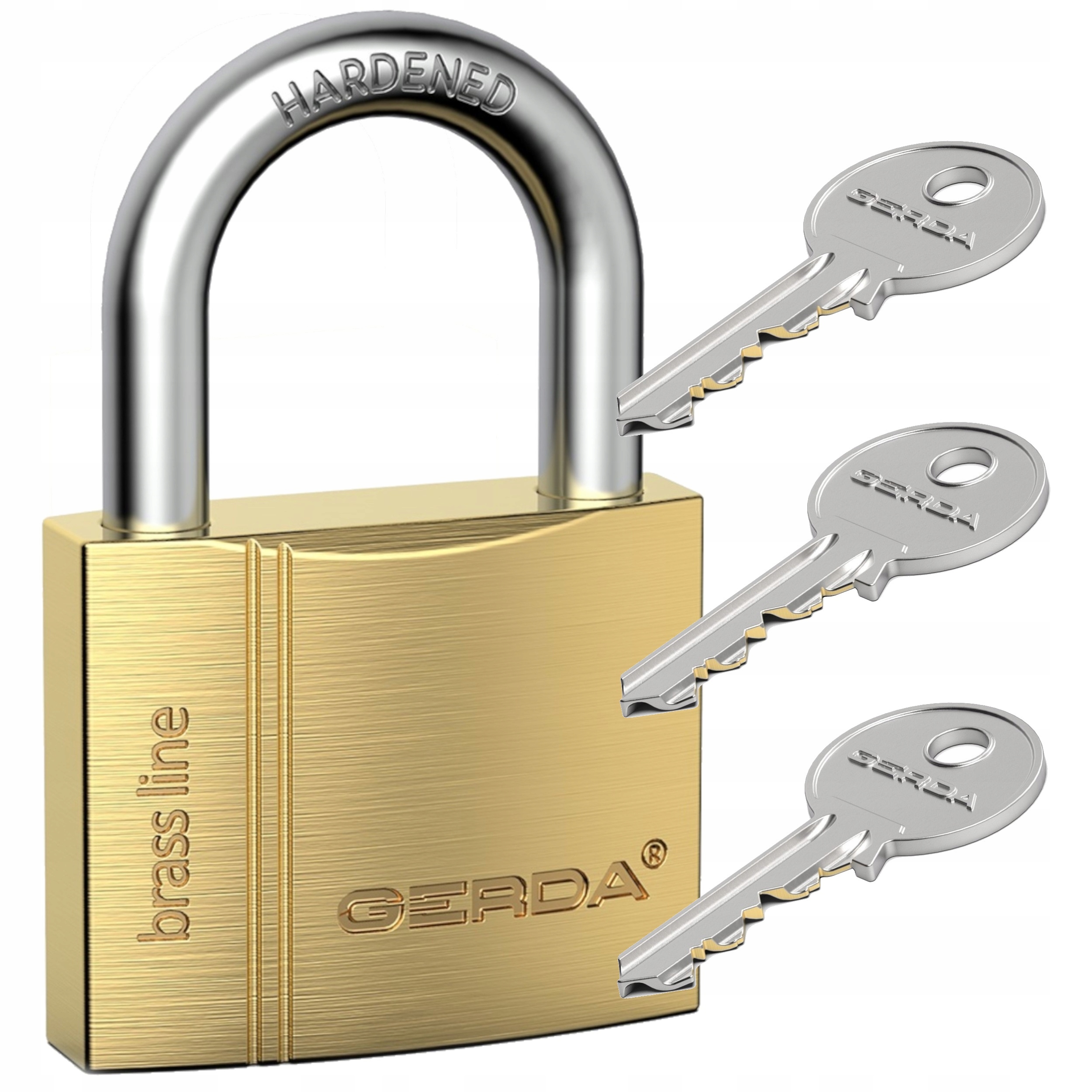 

kłódka Gerda Kmz S40 S4010A mosiężna