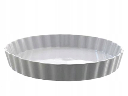 FORMA DO TARTY porcelanowa FOREMKA NA TARTĘ 25 CM