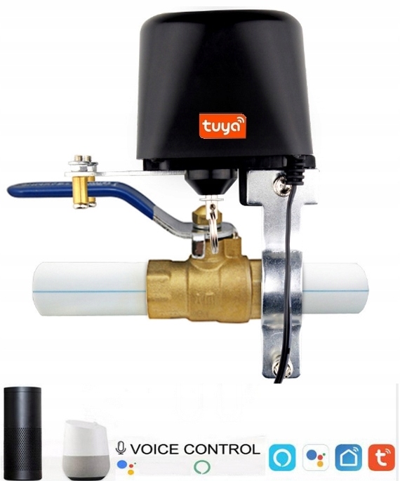STEROWNIK ZAWÓR BEZPIECZEŃSTWA WODY GAZU TUYA WIFI Marka Idomtuya