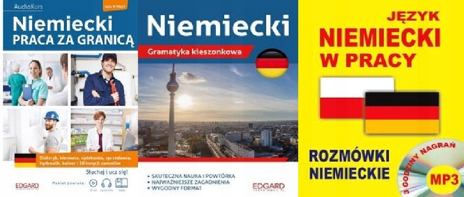 Niemiecki Praca+ Gramatyka kiesz.+w pracy Rozmówki