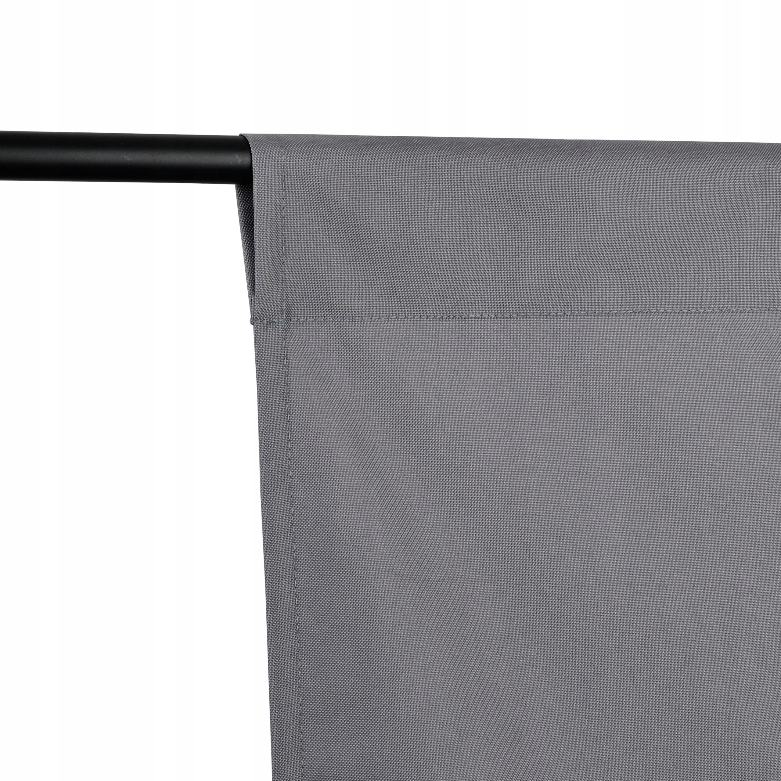 ZASŁONA WODOODPORNA OGRODOWA TARASOWA NA TARAS, TUNEL, 155x260 szara Typ inny