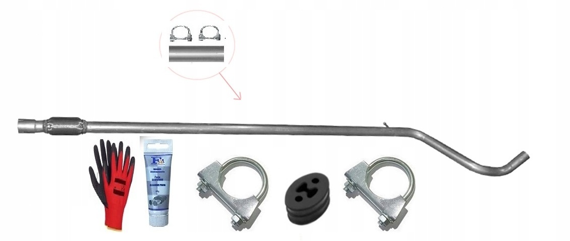 Fiat Panda II 1.1 1.2 (2003-2013) Trubka bonus