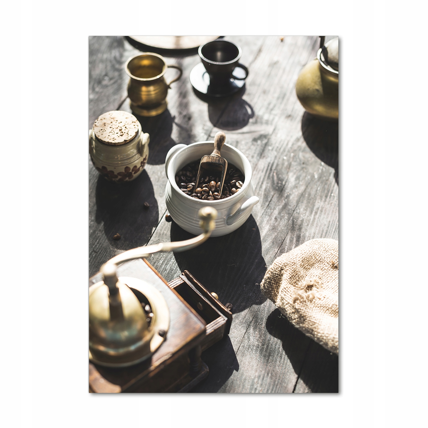 

Foto obraz zdjęcie na szkle Młynek do kawy 70x100