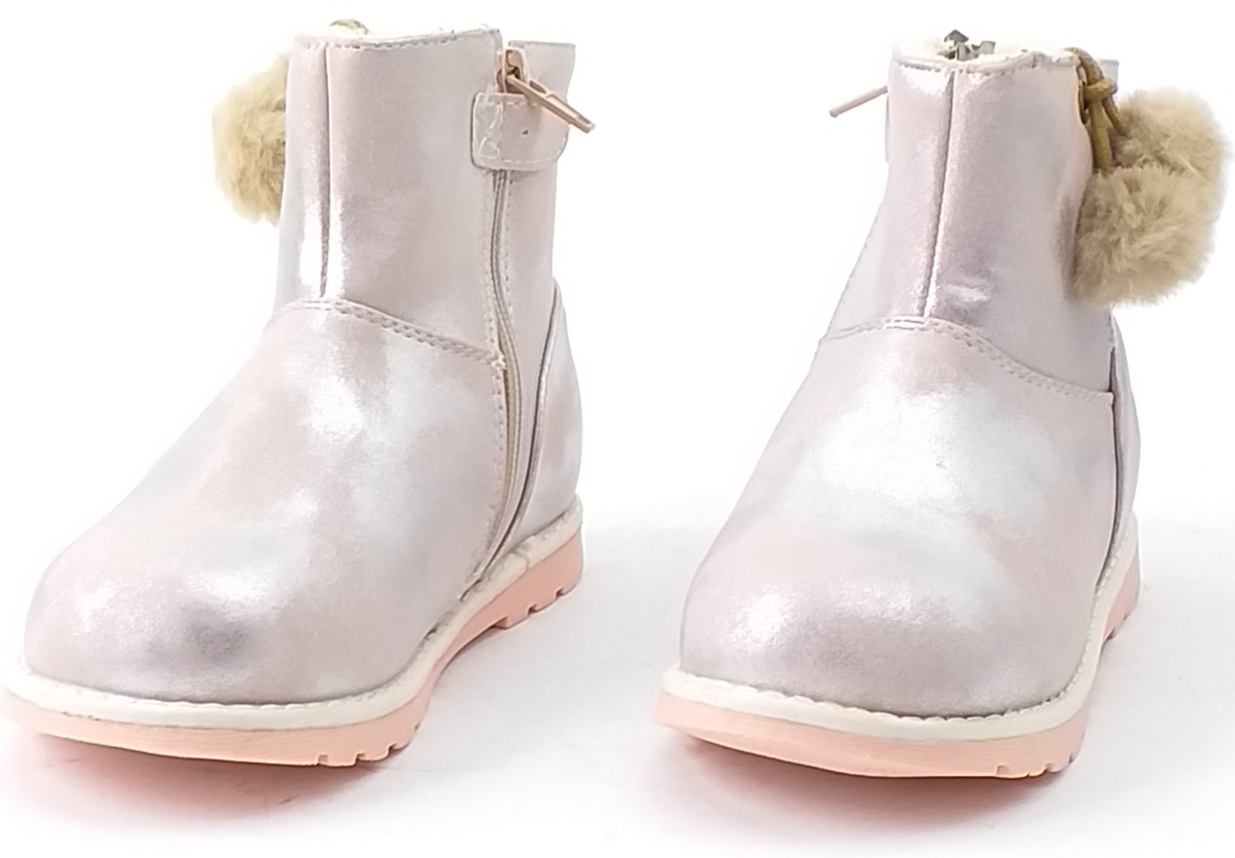 WOJTYŁKO TRAPERY DZIECIĘCE KAMASZE TRZEWIKI 20 Kolor różowy