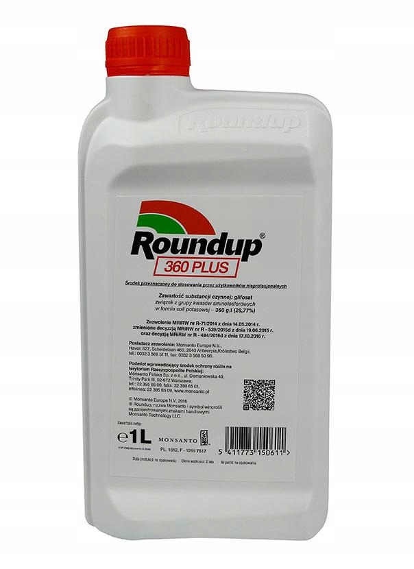 

Mosanto Roundup 360 Plus 1 L