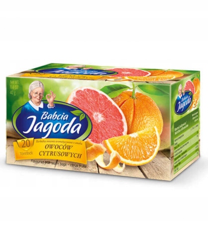 Levně 13 x Čaj ovocný čaj Babcia Jagoda 40 g