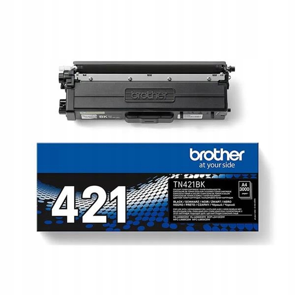 Originální černý toner Brother TN421BK, TN-421BK