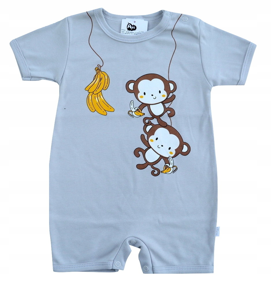 AGA Bawełniany rampers piżama roz. 80 cm