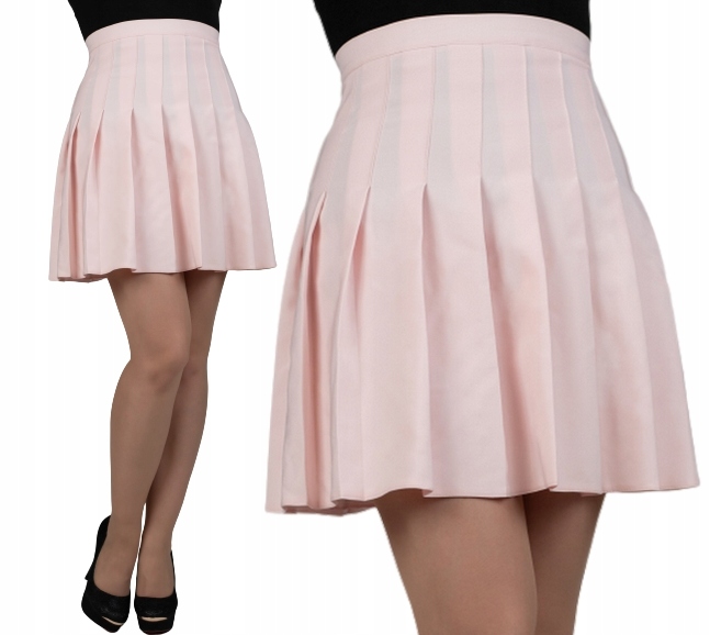 

Spódniczka pudrowo różowa plisowana Tennis Skirt