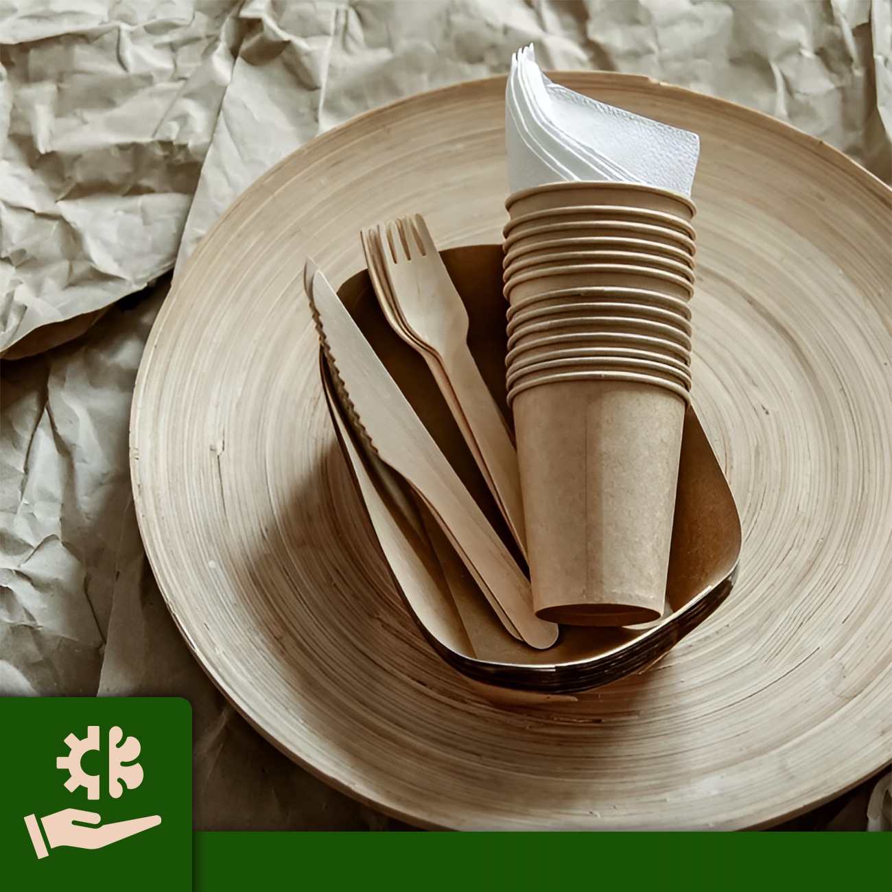 JEDNORAZOWE WIDELCE DREWNIANE EKOLOGICZNE SZTUĆCE 100 SZTUK EAN (GTIN) 5906647700516