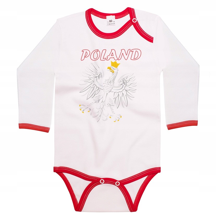 

Body długi rękaw Polska Poland Godło Orzeł 62