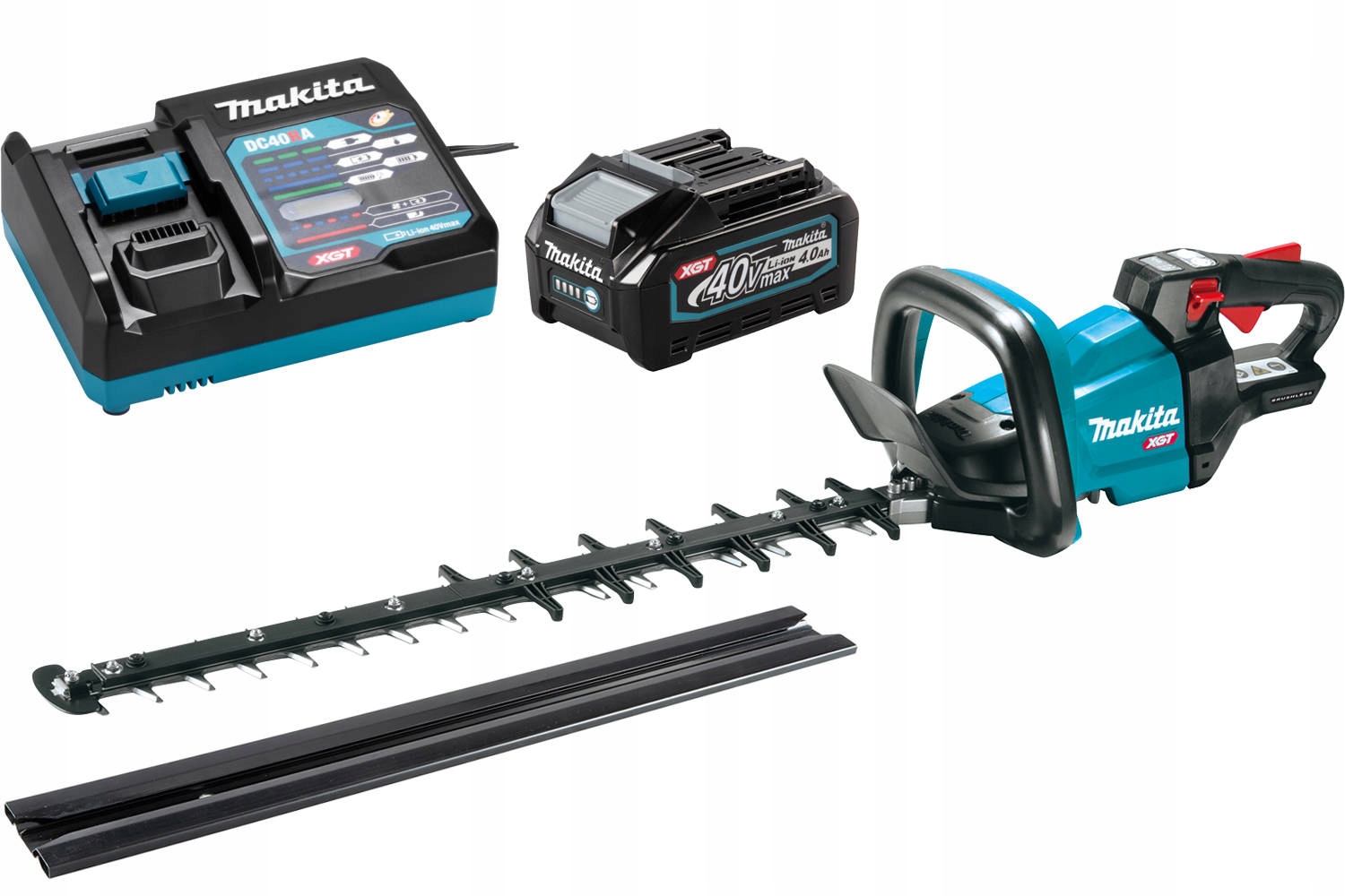 Makita Nożyce do żywopłotu akumulatorowe 40V 60cm 1x4,0Ah Xgt UH006GZ