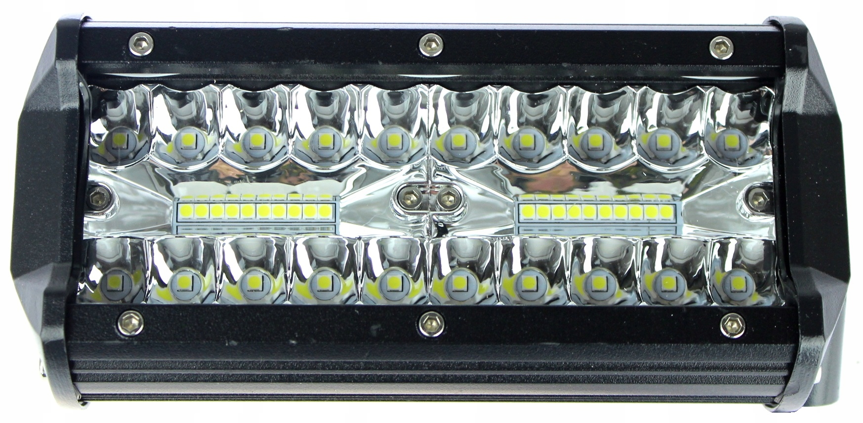 ФАРА РОБОЧА 40 СВЕТОДИОД LED ПАНЕЛЬ 120W CREE 12V 24V COMBO фото 4