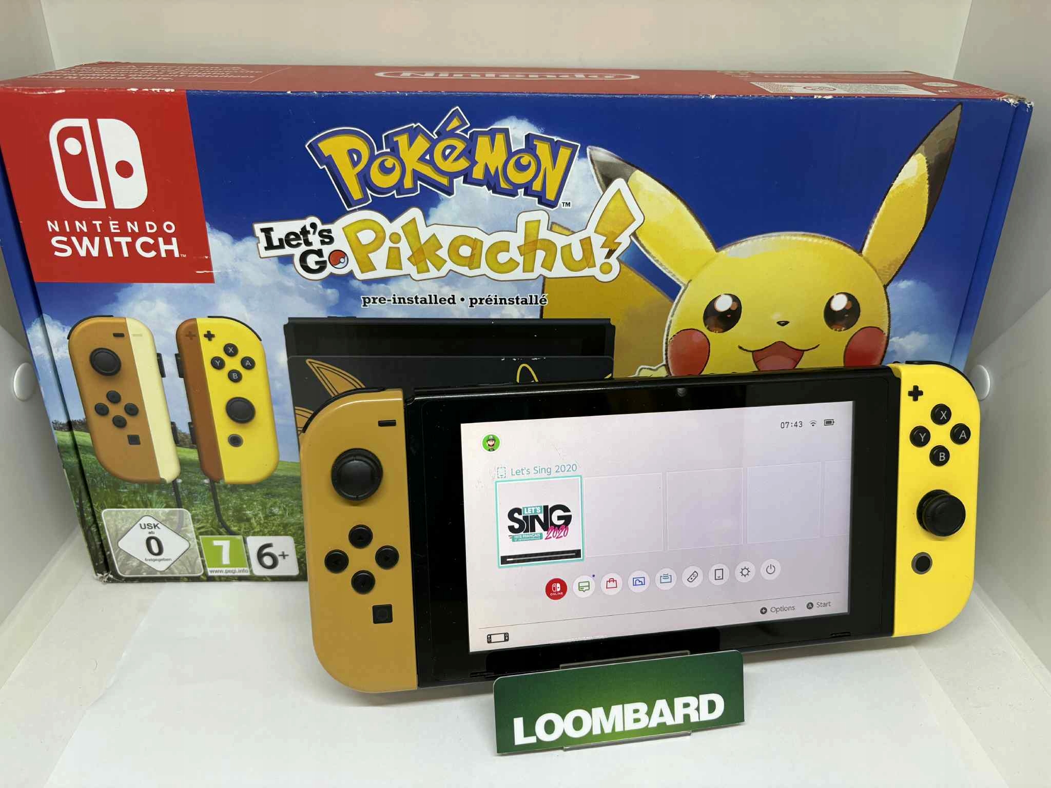 Nintendo Switch Pokemon Lets Go Pikachu w Konsole Nintendo Switch