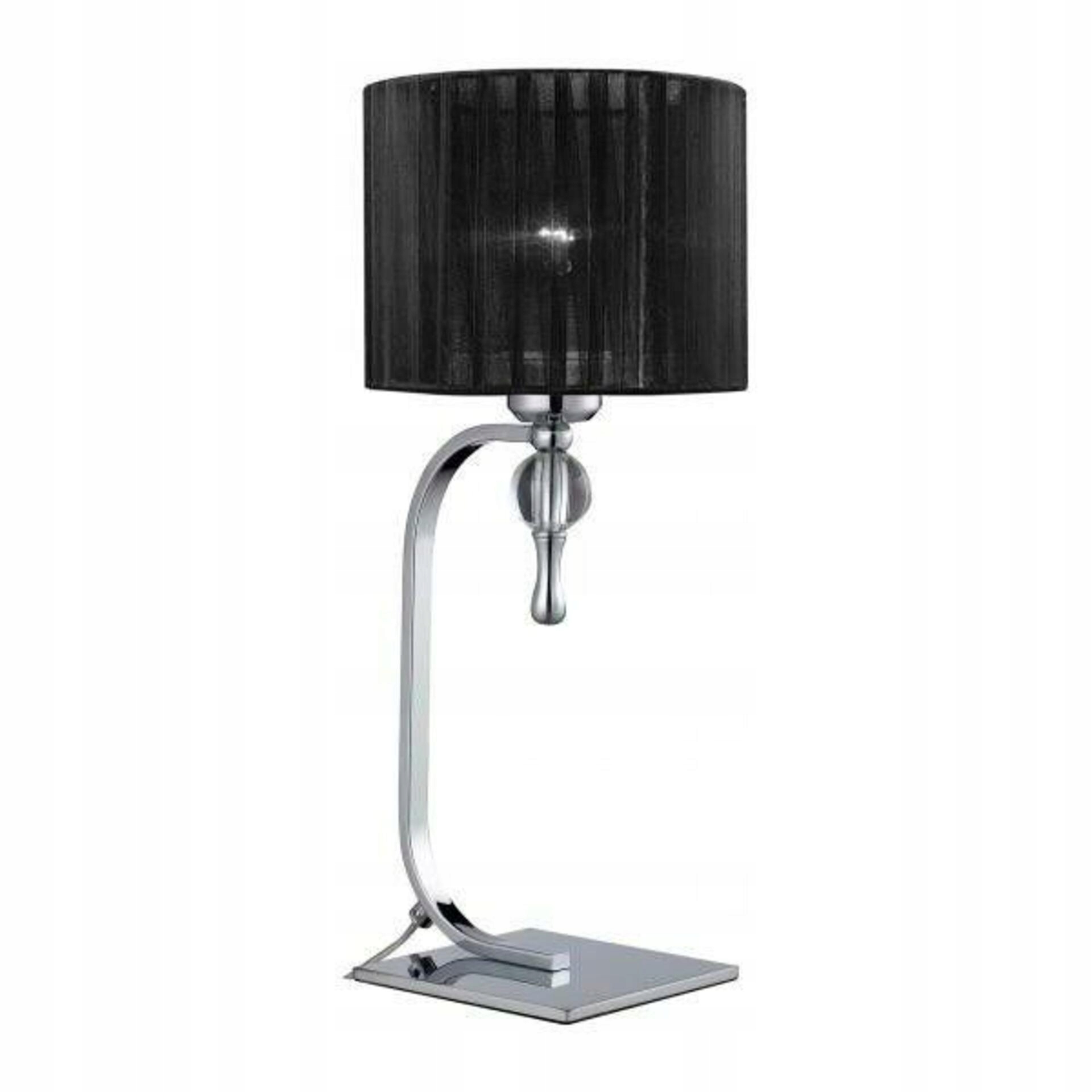 Stolná lampa AZzardo Impress table black AZ0502 E27 1x60W IP20 33cm čierna