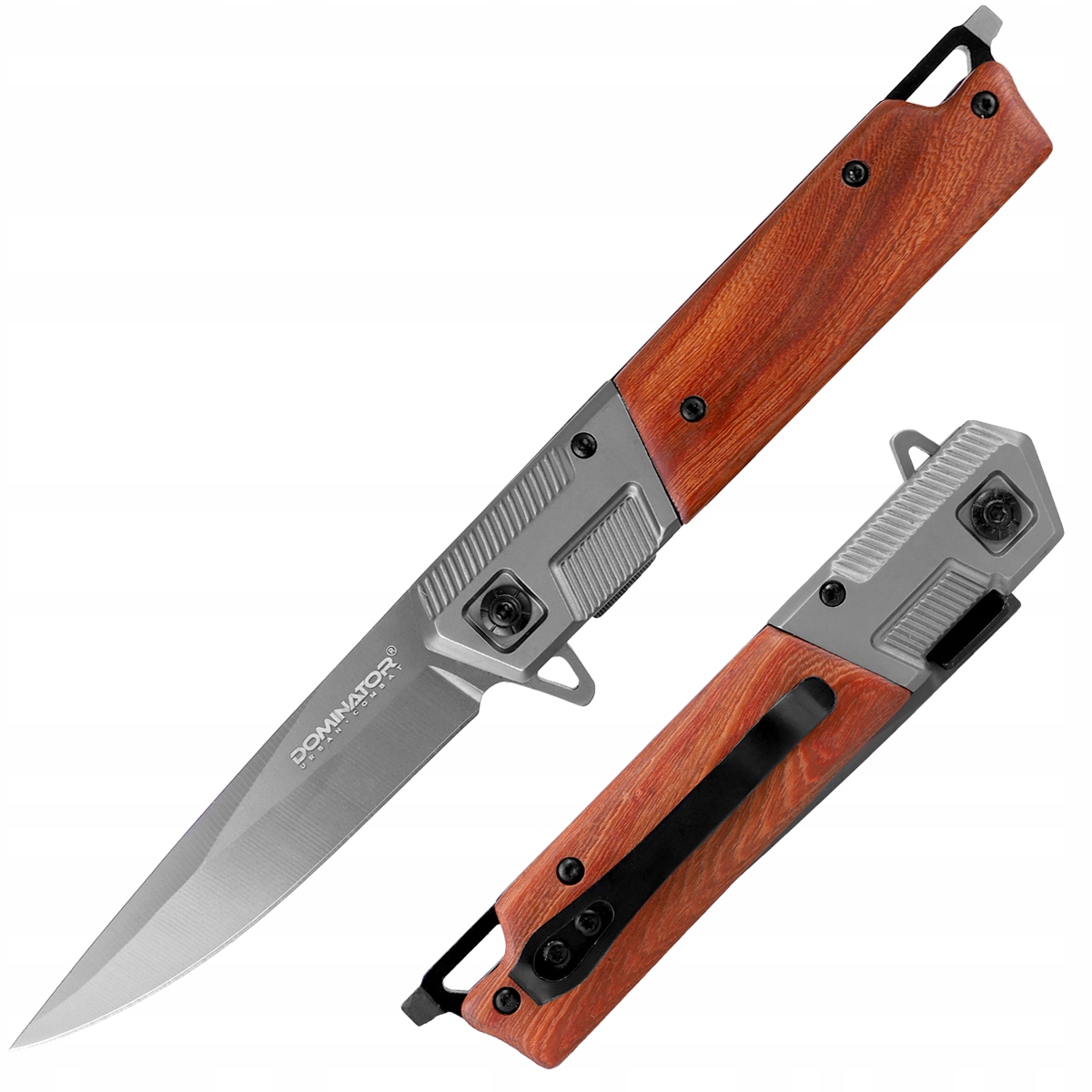 

Nóż Składany Scyzoryk Sprężynowy Dominator Slim