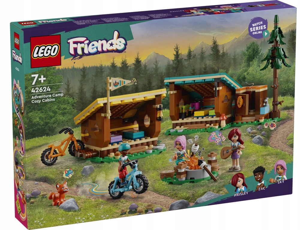 Lego 42624 Friends Útulné domky na letním táboře