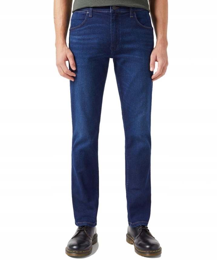 Pánské džíny Wrangler Greensboro 112350837 Night Shade W32 L34 Jednoduché