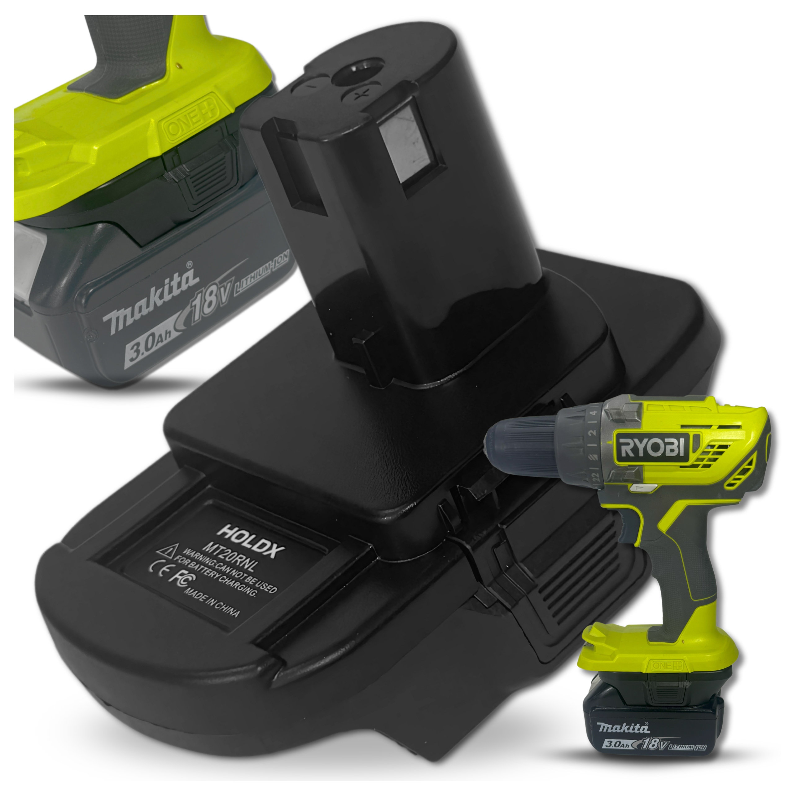 Holdx Adaptér Z Baterie Makita Pro Nářadí Ryobi