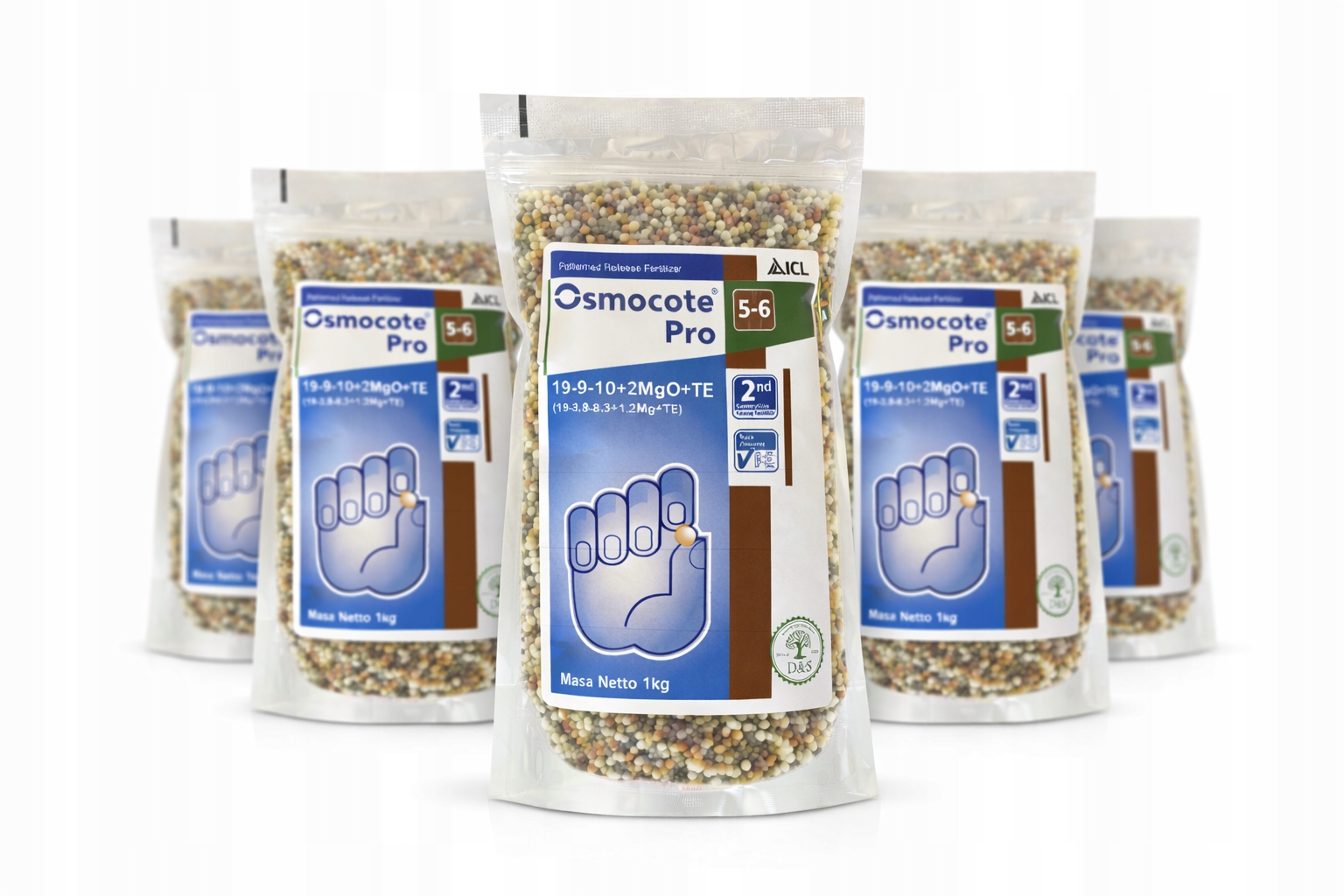 Nawóz Osmocote Pro 5-6M 19-9-10+Mg Otoczkowany 5kg