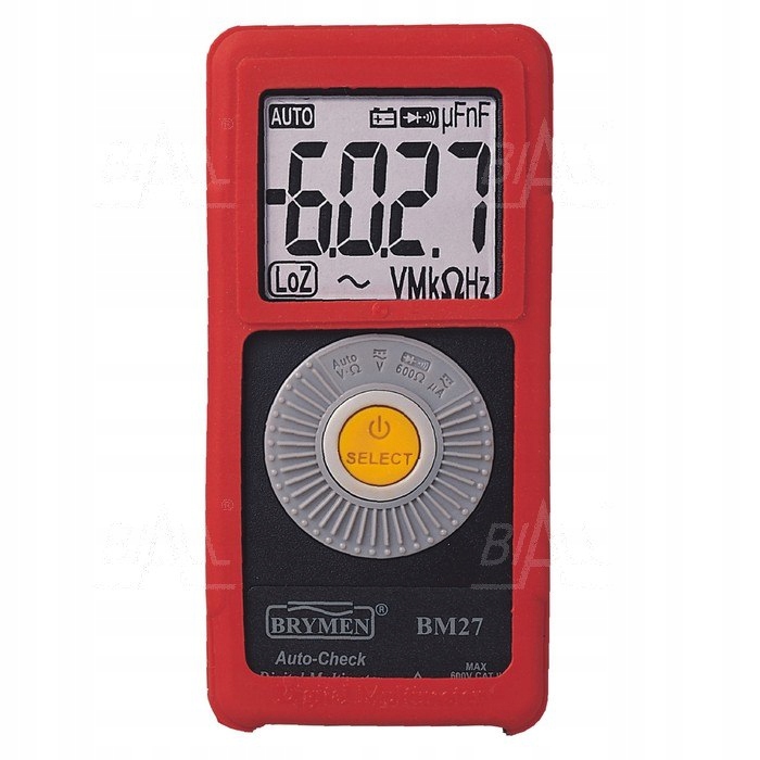 Multimetr kieszonkowy AC DC BM27s Brymen