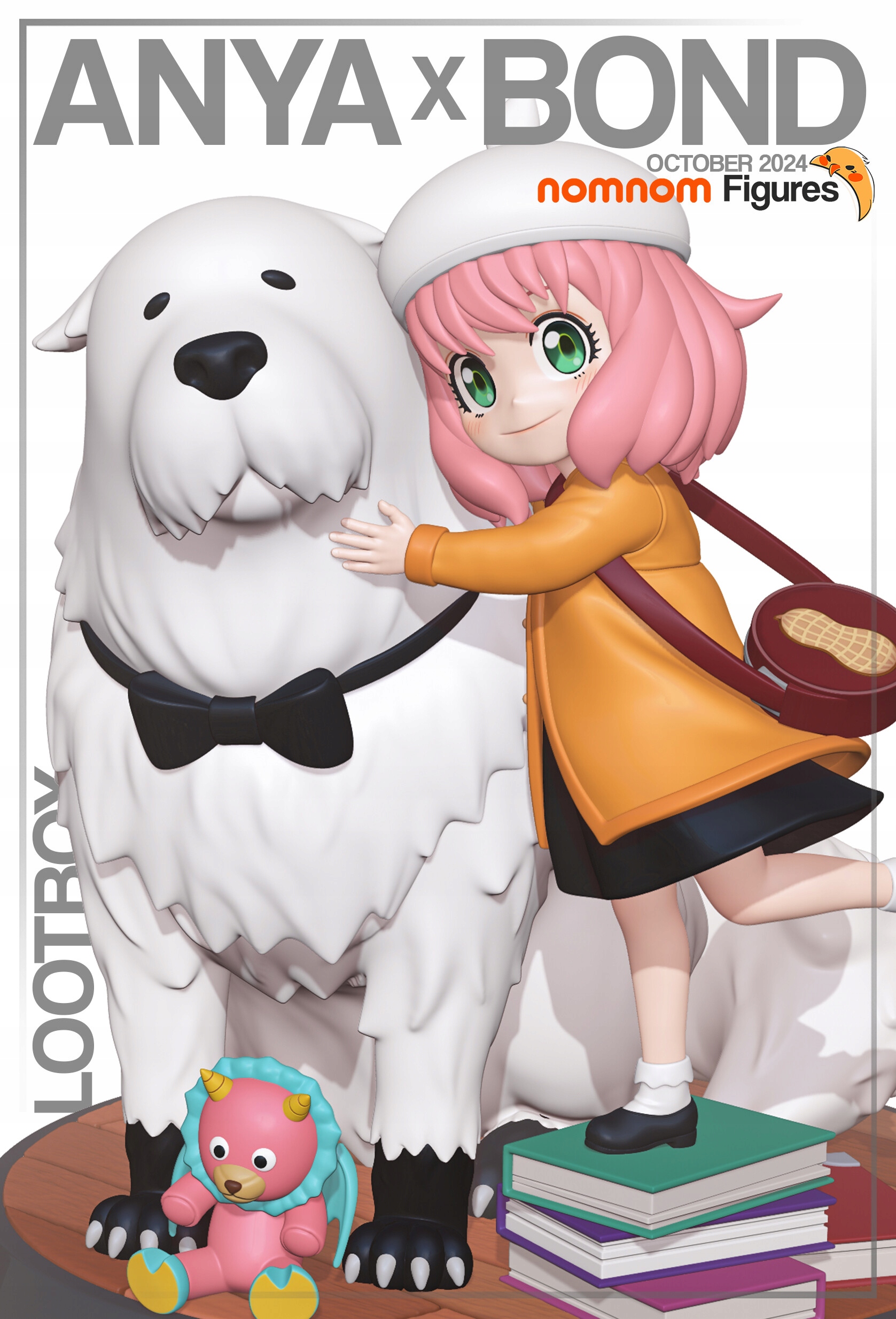 Figurka Anya x Bond SpyxFamily NomNom Figures 3D tisk 12K