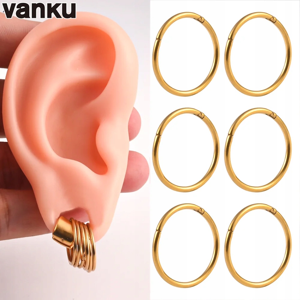 Vanku-Anillo de Nariz de segmento con bisagras, Clicker de pezón, Kod producenta HF648