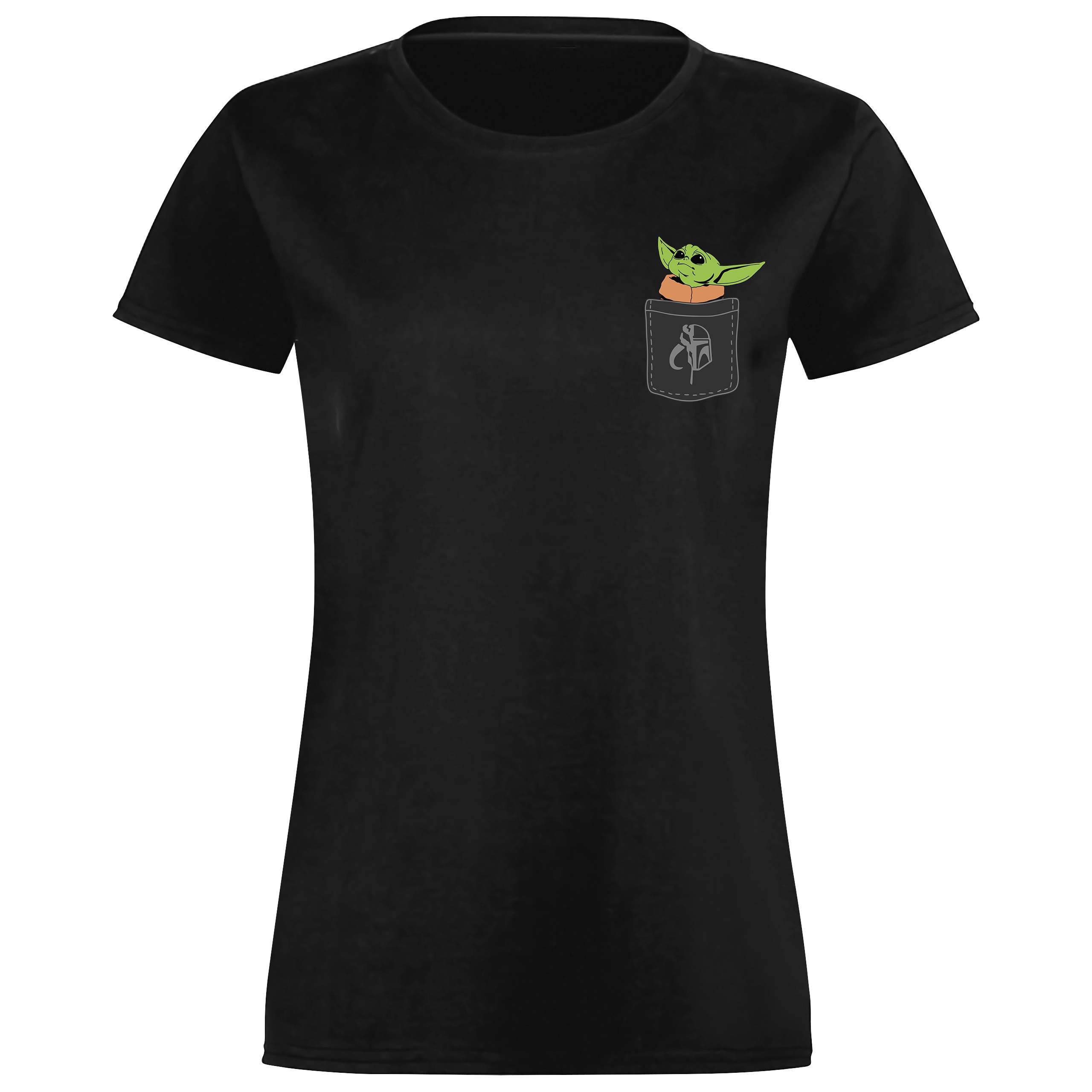 

Koszulka Damska Baby Yoda Pocket Grogu Roz S