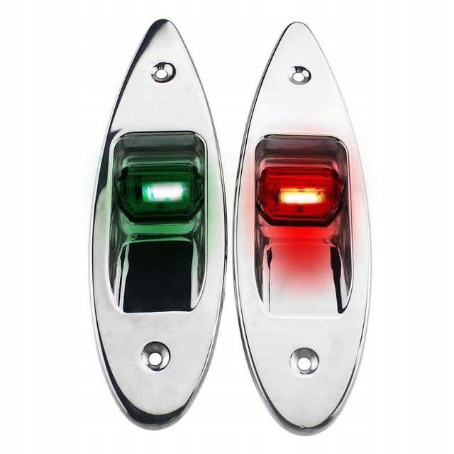 Lampy nawigacyjne Led 120 ° wpuszczane