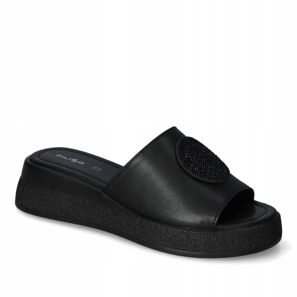 Nazouváky Filippo DK6987/25BK Černé 38