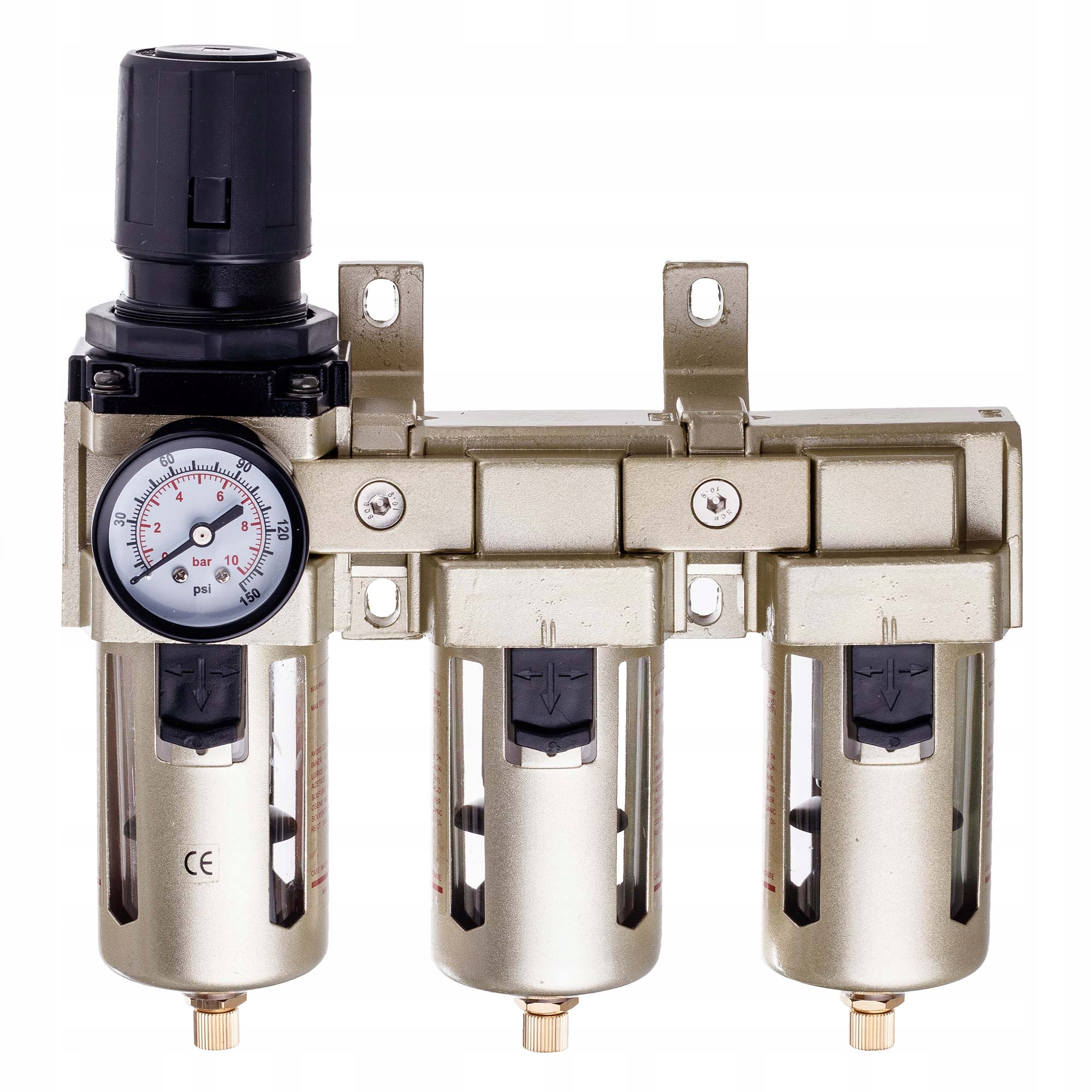 Přesný Vzduchový Filtr 1/2" Odvodňovač Lakovací Reduktor 0,5UM 5UM