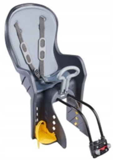 Fotelik rowerowy dla dziecka 9-22 kg amortyzowany na rower szybki montaż