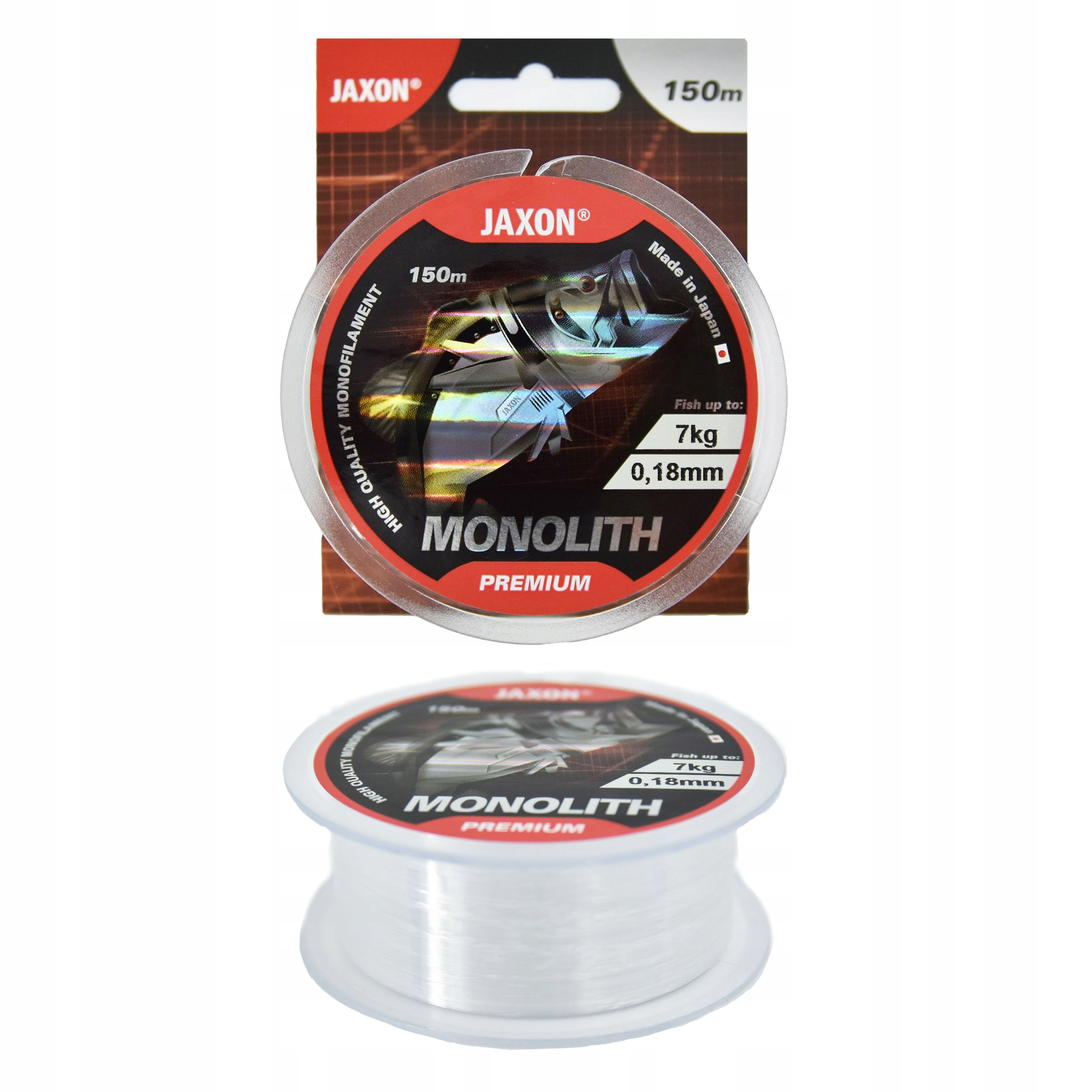 

Żyłka Jaxon Monolith Premium 0,18 mm 150 m
